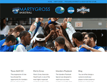 Tablet Screenshot of coachmartygross.info